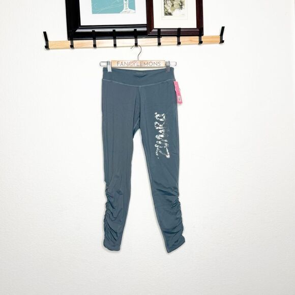 Zumba Women's Lavish Leggings Dark Slate - Stylish & Comfy Activewear Size Small - Picture 1 of 5